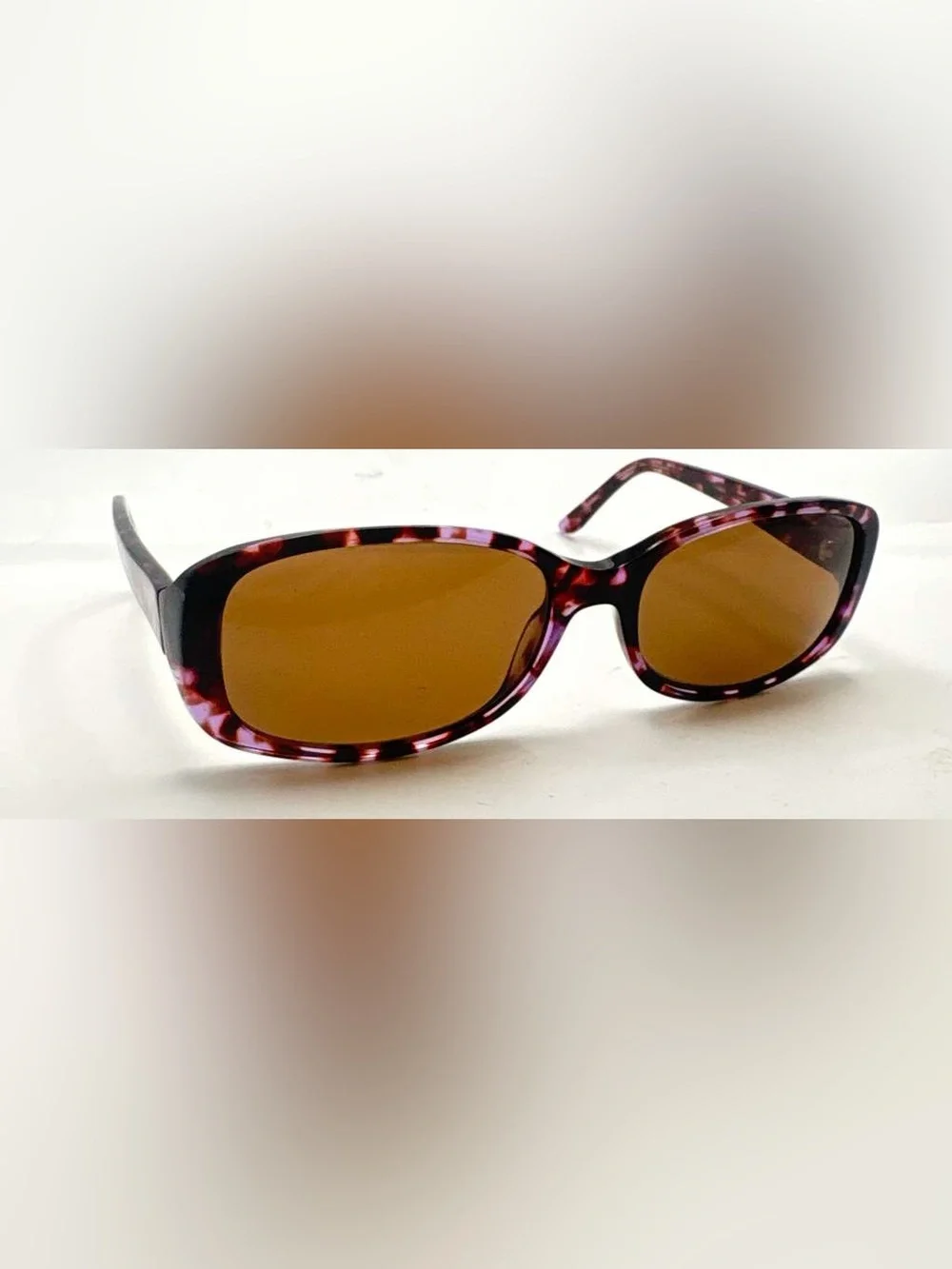 Unbranded Tortoise Purple Oval T2 7001 Sunglasses Frames Only